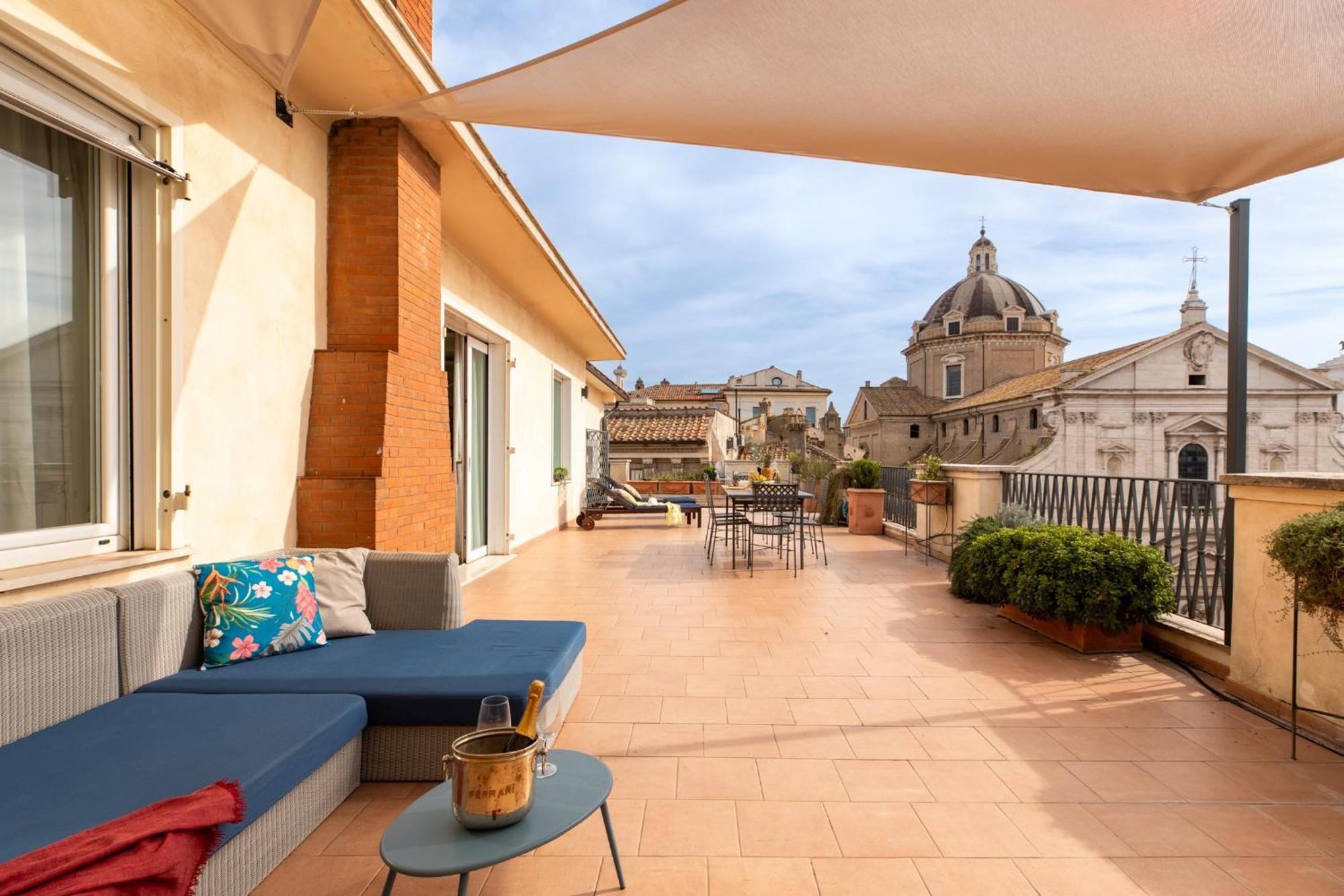 Апартаменти Penthouse Rome Capitol Екстер'єр фото