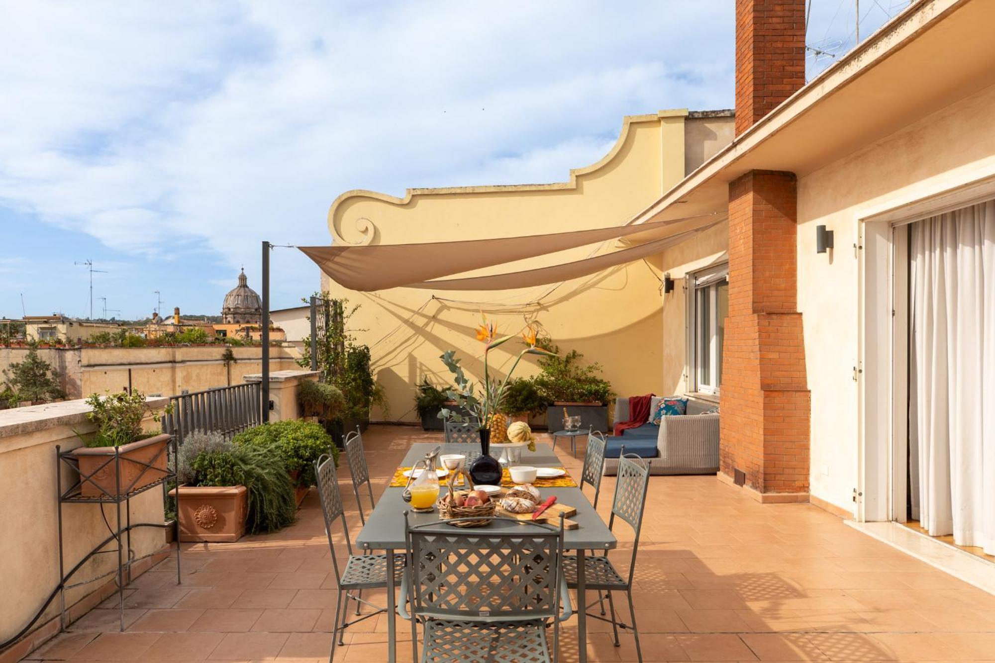 Апартаменти Penthouse Rome Capitol Екстер'єр фото
